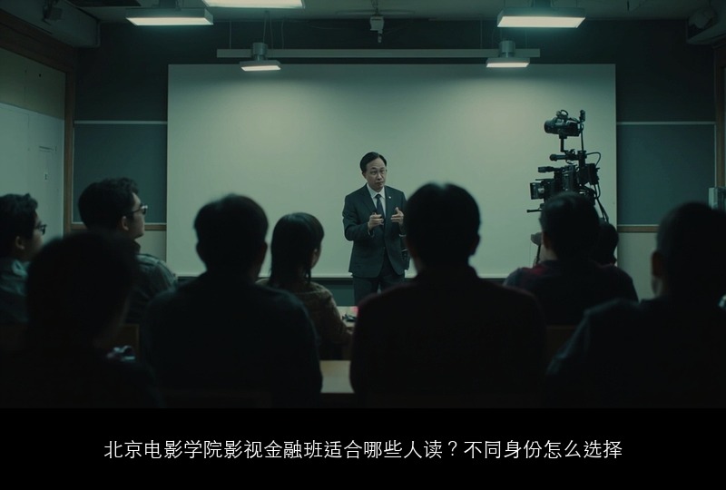 北京电影学院影视金融班适合哪些人读?不同身份怎么选择