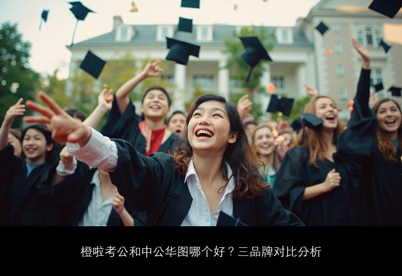 橙啦考公和中公华图哪个好?三品牌对比分析