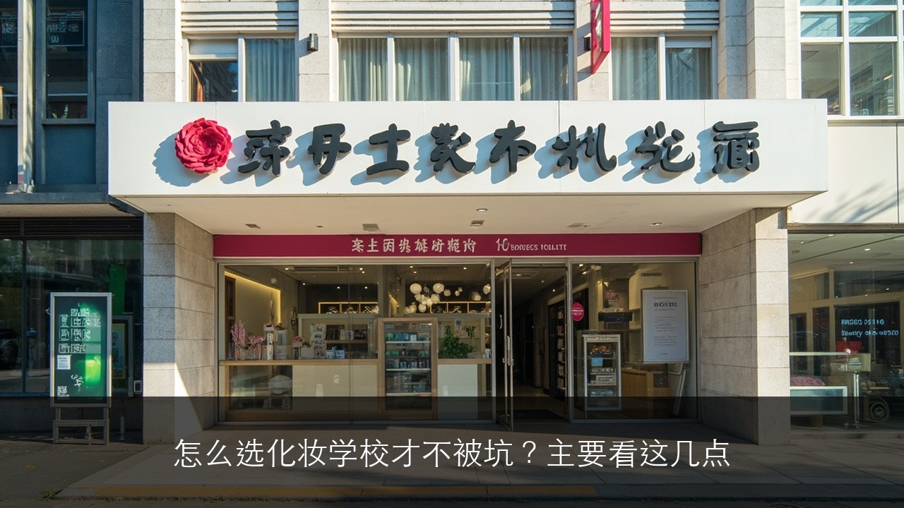 怎么选化妆学校才不被坑?主要看这几点