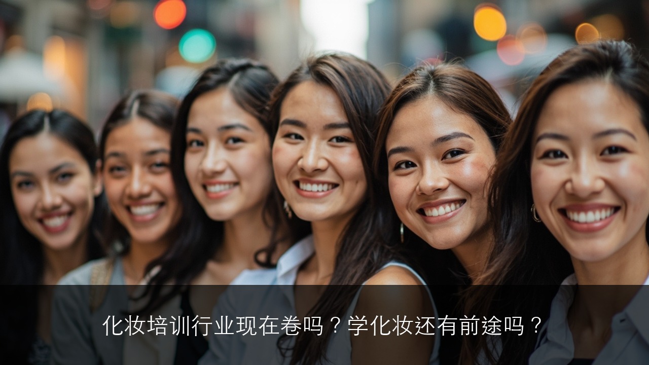 化妆培训行业现在卷吗?学化妆还有前途吗?