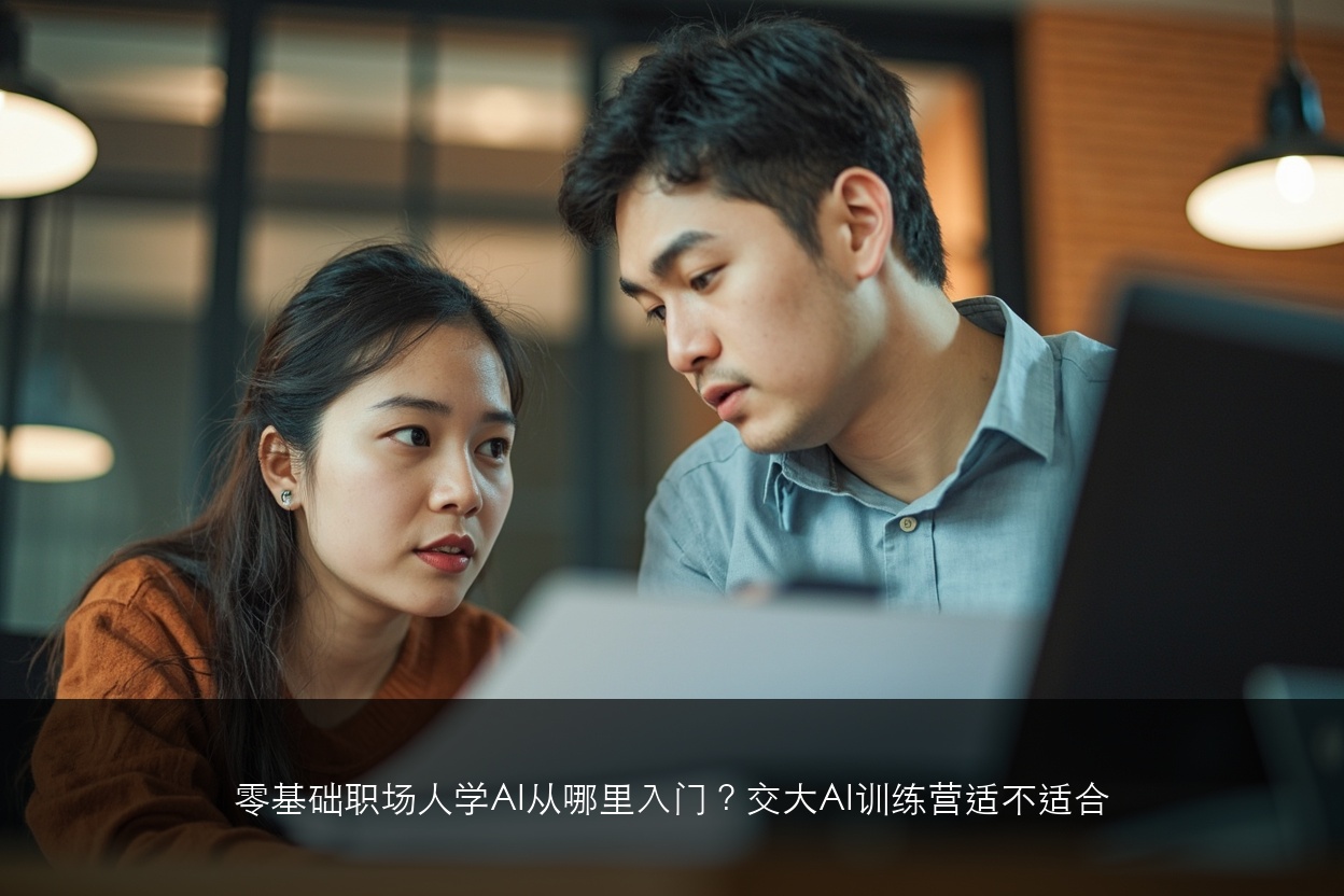 零基础职场人学AI从哪里入门?交大AI训练营适不适合