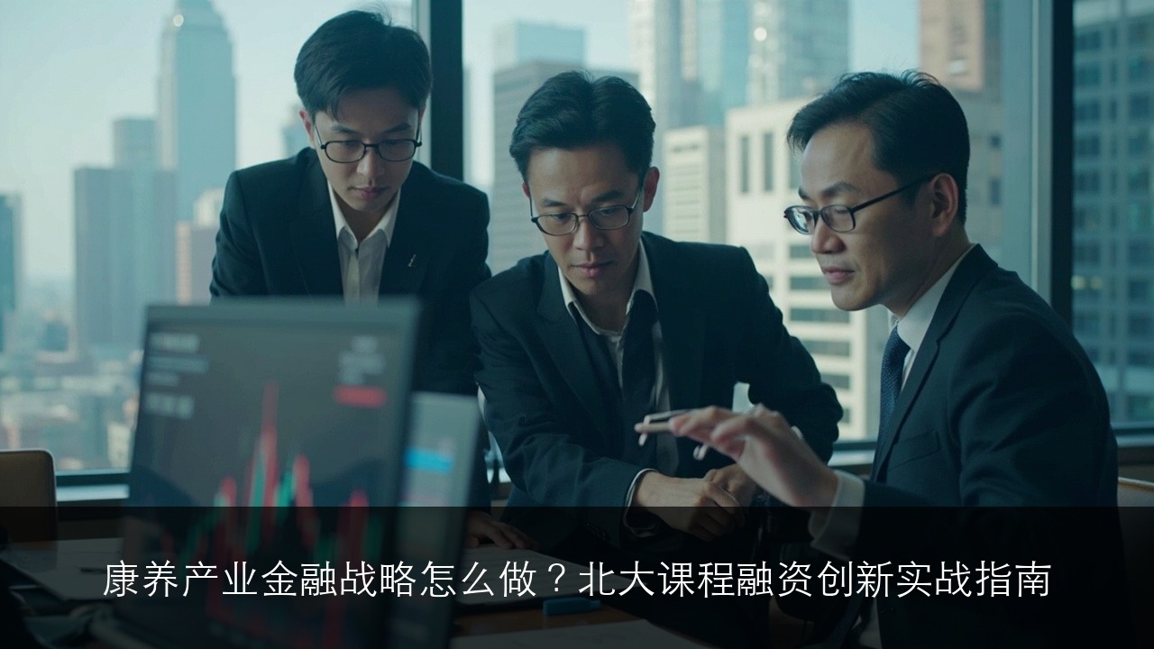 康养产业金融战略怎么做?北大课程融资创新实战指南