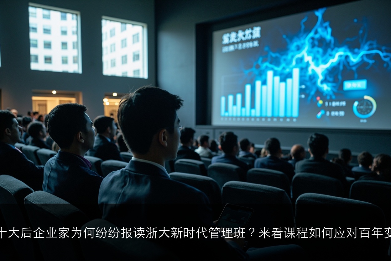 企业家为何纷纷报读浙大新时代管理班？来看课程如何应对百年变局