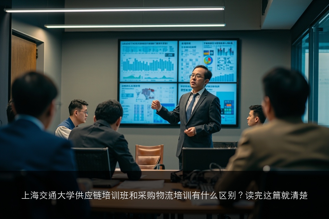 上海交通大学供应链培训班和采购物流培训有什么区别?读完这篇就清楚