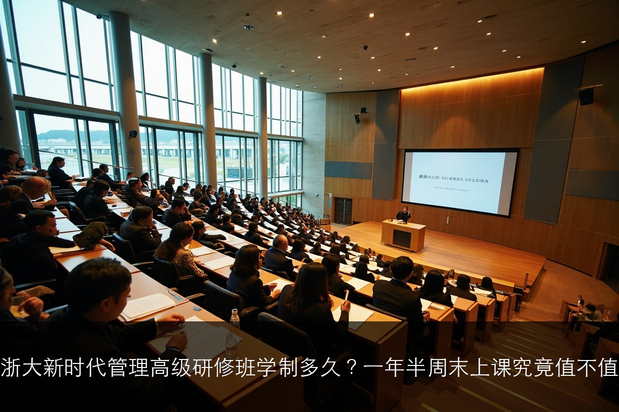浙大新时代管理高级研修班学制多久?一年半周末上课究竟值不值