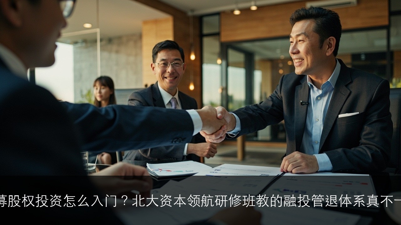 私募股权投资怎么入门?北大资本领航研修班教的融投管退体系真不一样