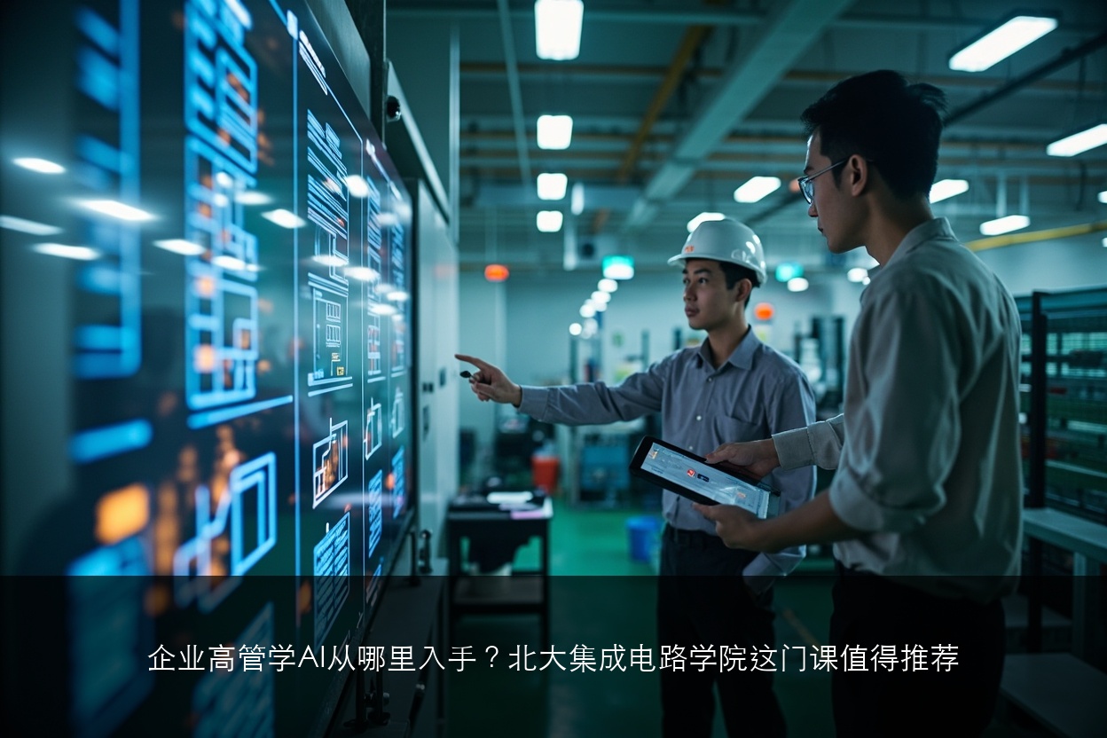 企业高管学AI从哪里入手？北大集成电路学院这门课值得推荐