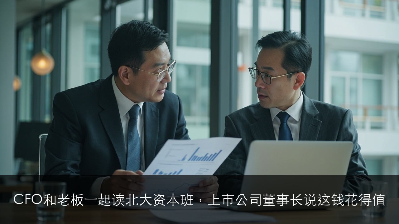 CFO和老板一起读北大资本班,上市公司董事长说这钱花得值