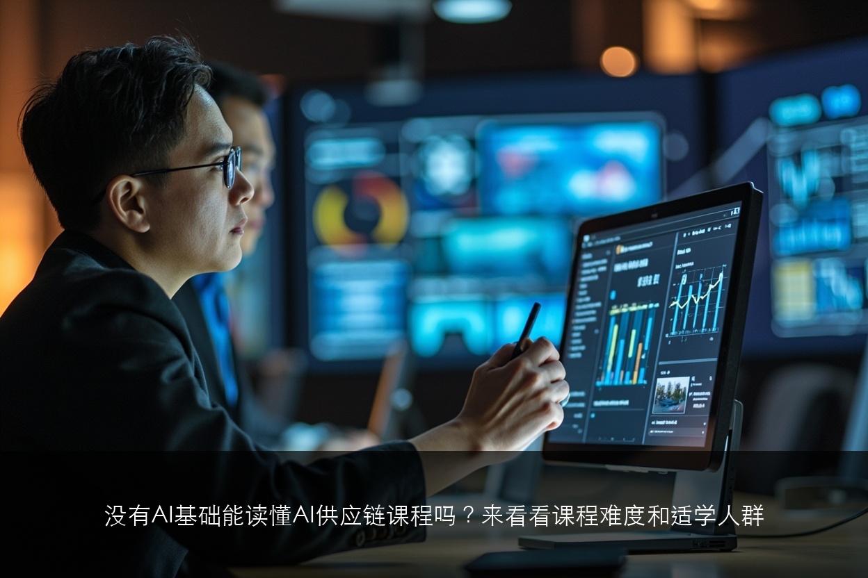 没有AI基础能读懂AI供应链课程吗?来看看课程难度和适学人群