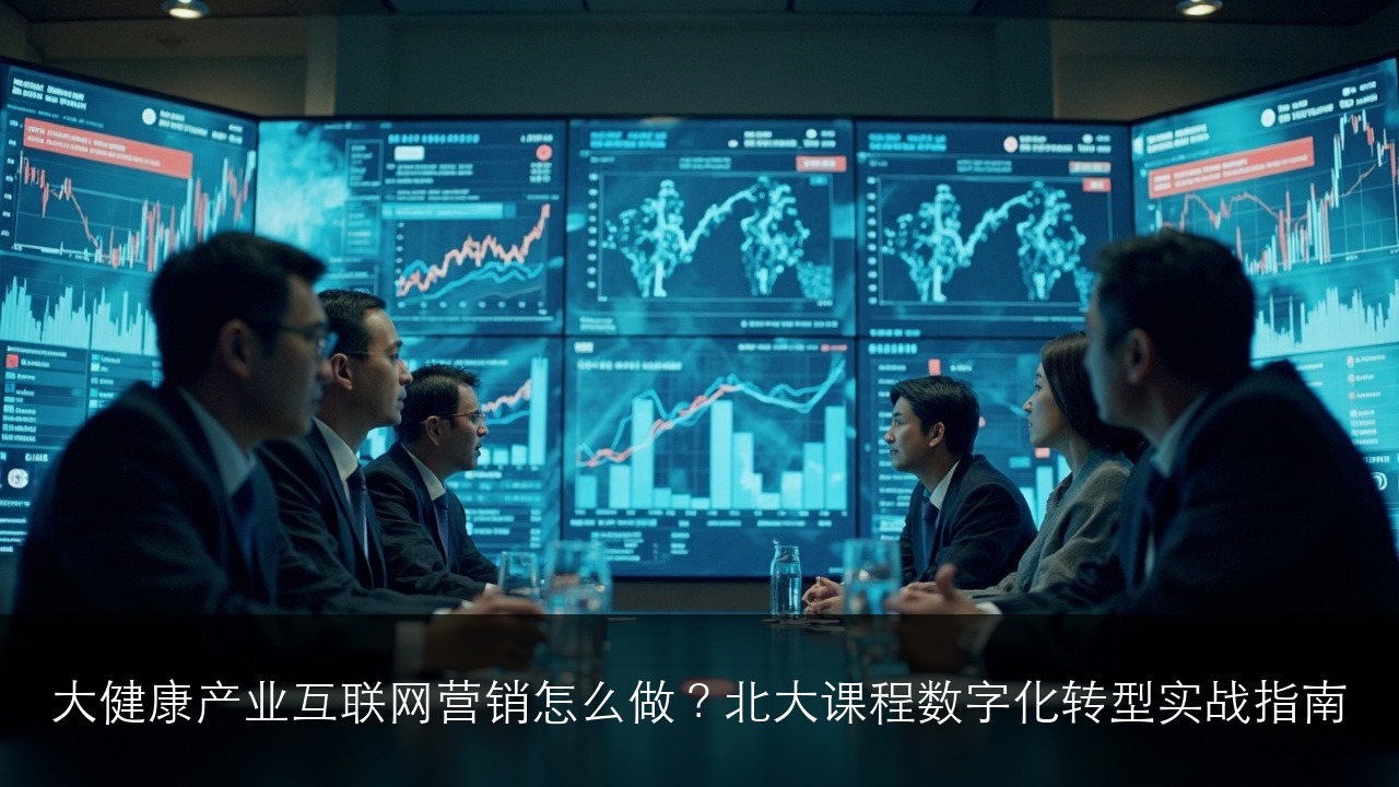 大健康产业互联网营销怎么做?北大课程数字化转型实战指南