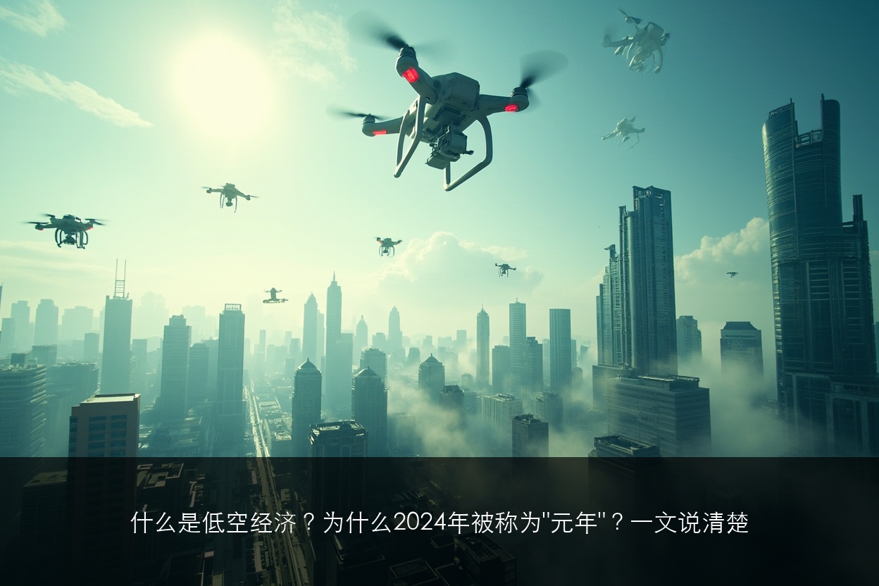 什么是低空经济?为什么2024年被称为