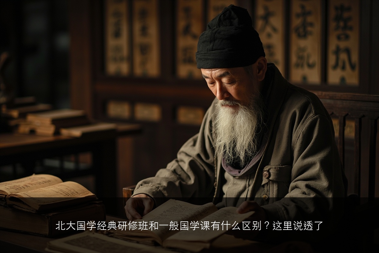 北大国学经典研修班和一般国学课有什么区别？这里说透了