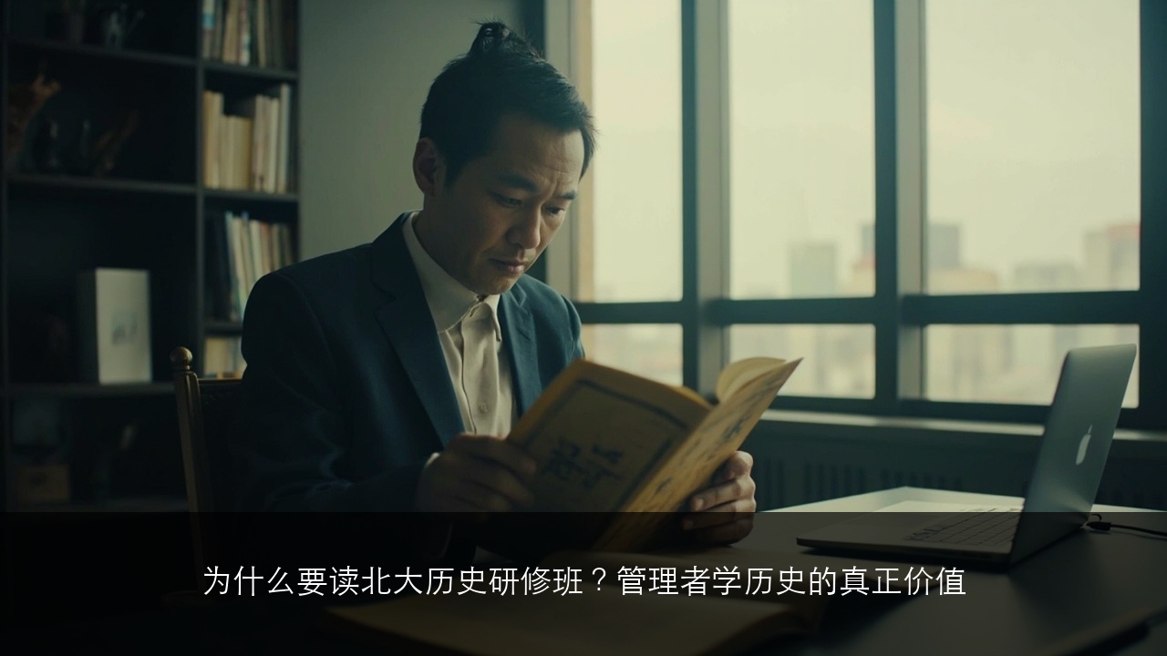 为什么要读北大历史研修班？管理者学历史的真正价值