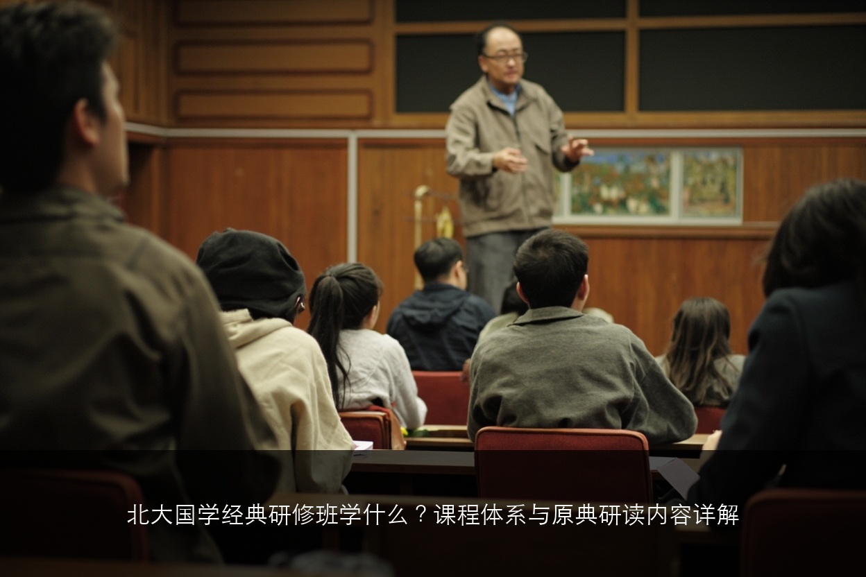 北大国学经典研修班学什么?课程体系与原典研读内容详解