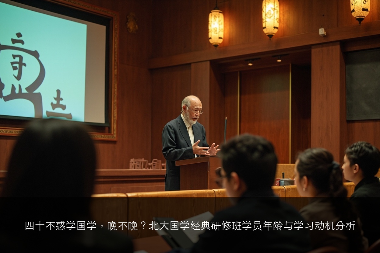 四十不惑学国学,晚不晚?北大国学经典研修班学员年龄与学习动机分析
