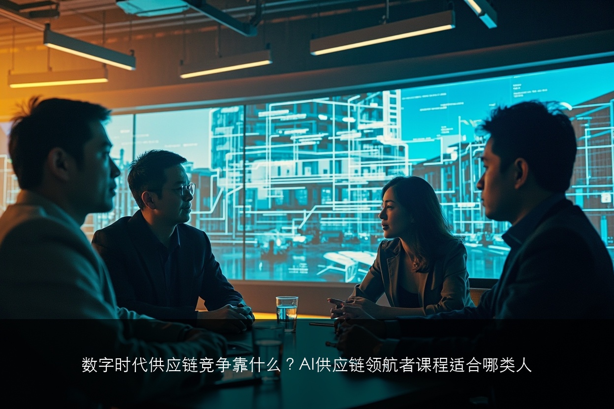 数字时代供应链竞争靠什么?AI供应链领航者课程适合哪类人