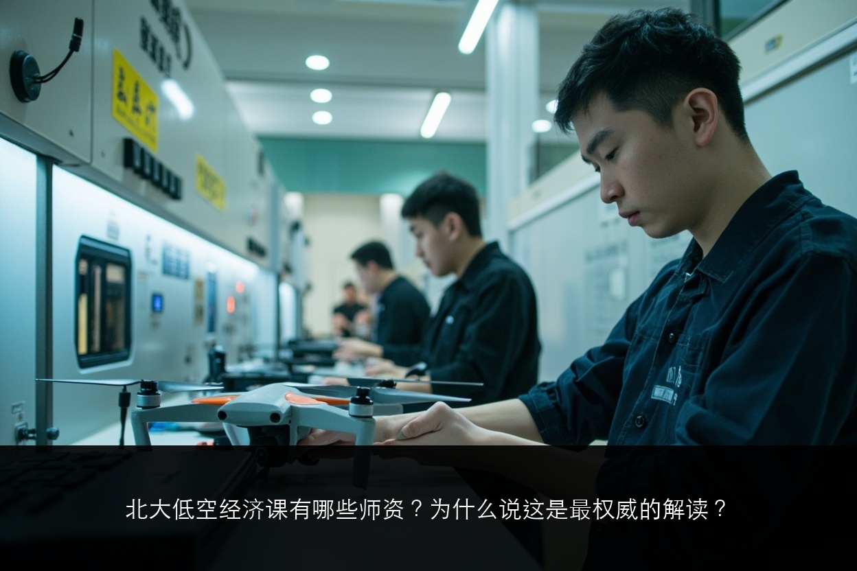 北大低空经济课有哪些师资?为什么说这是最权威的解读?