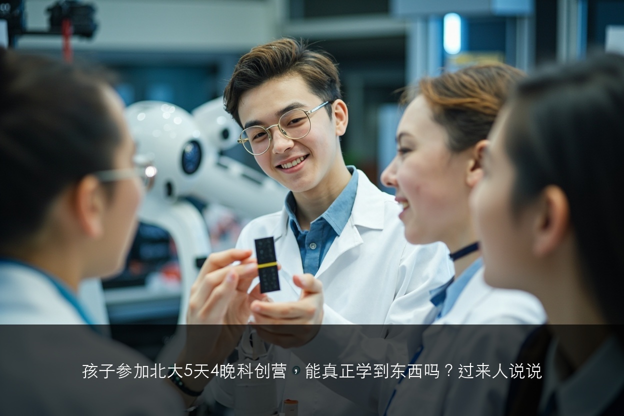 孩子参加北大5天4晚科创营,能真正学到东西吗?过来人说说