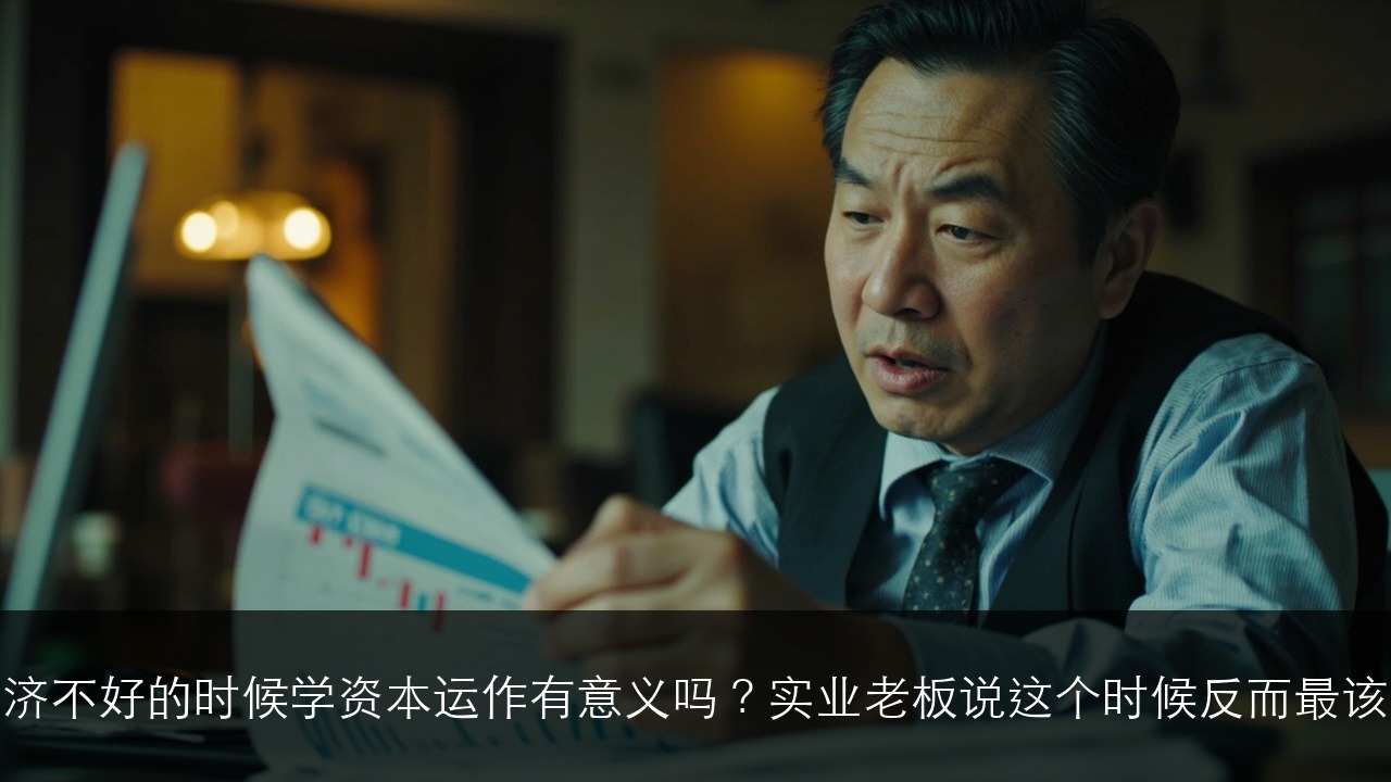 经济不好的时候学资本运作有意义吗?实业老板说这个时候反而最该学