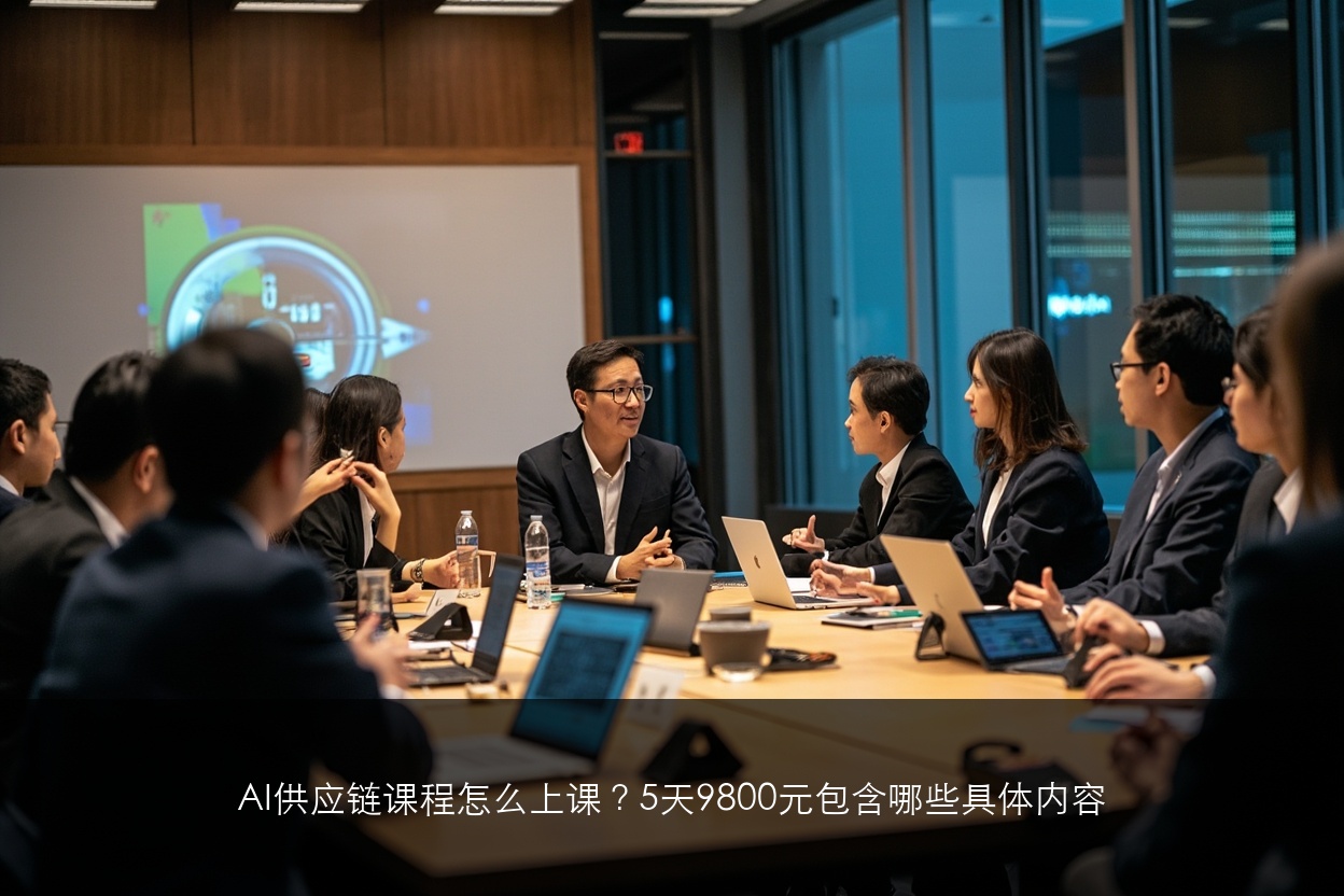 AI供应链课程怎么上课?5天9800元包含哪些具体内容