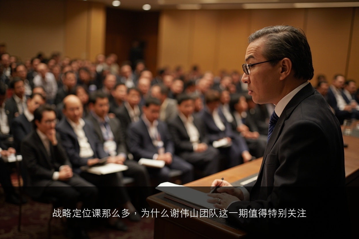 战略定位课那么多,为什么谢伟山团队这一期值得特别关注