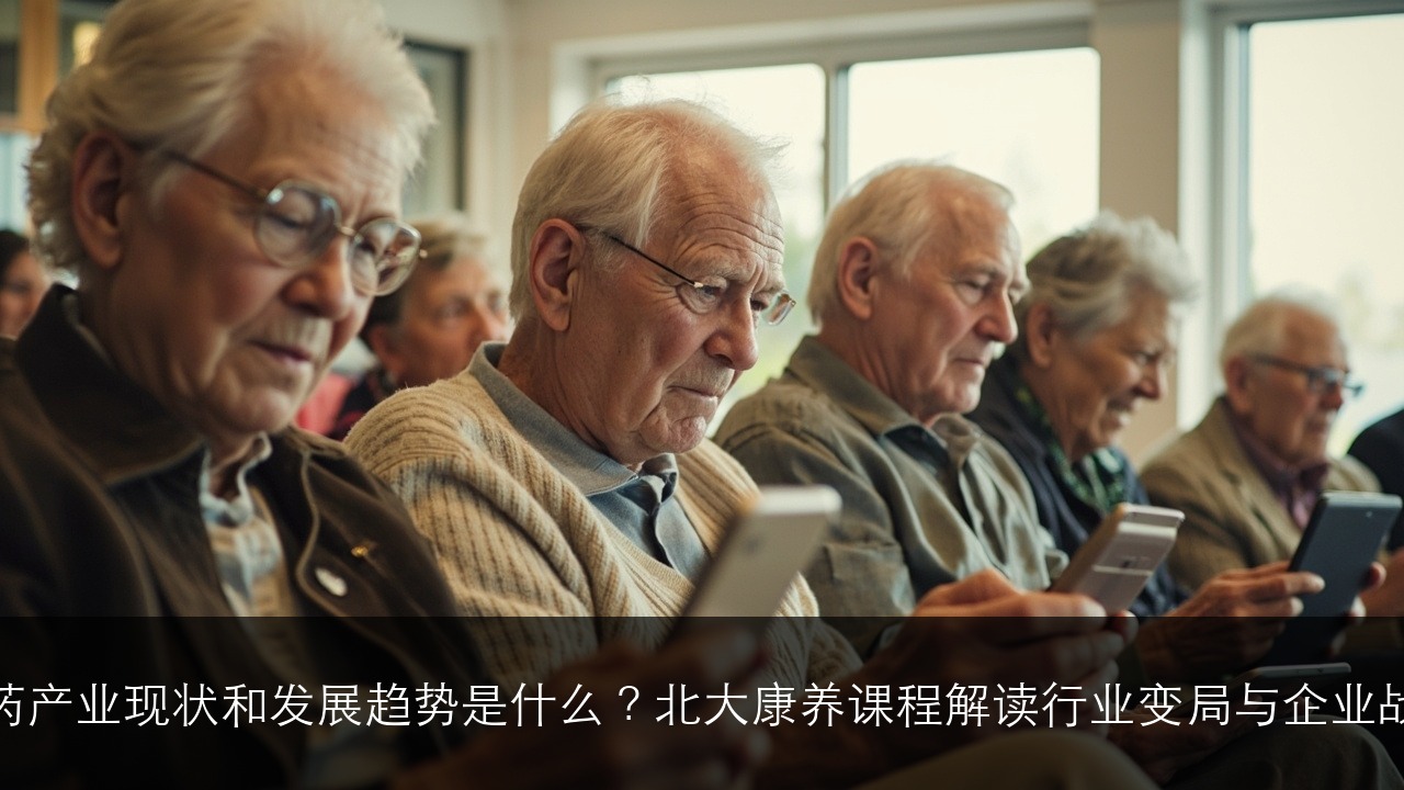 医药产业现状和发展趋势是什么?北大康养课程解读行业变局与企业战略