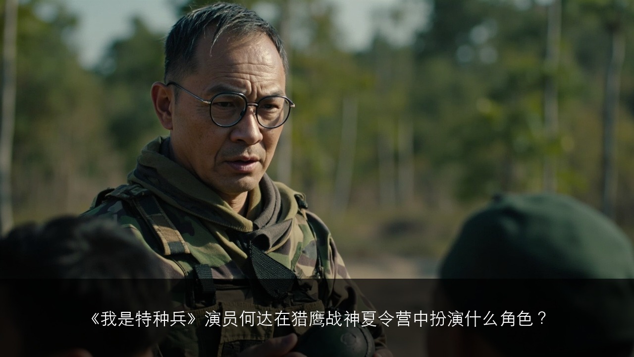 《我是特种兵》演员何达在猎鹰战神夏令营中扮演什么角色?