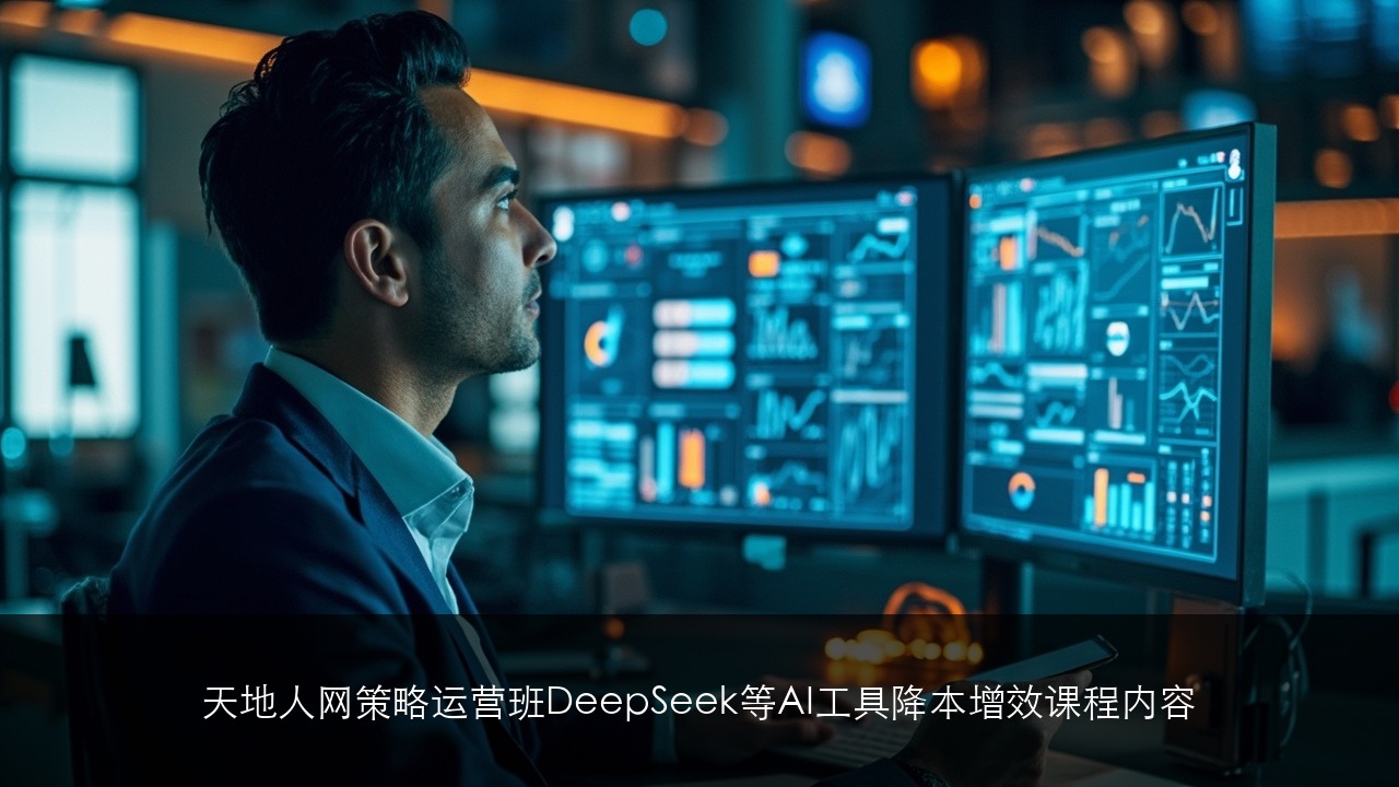 天地人网策略运营班DeepSeek等AI工具降本增效课程内容