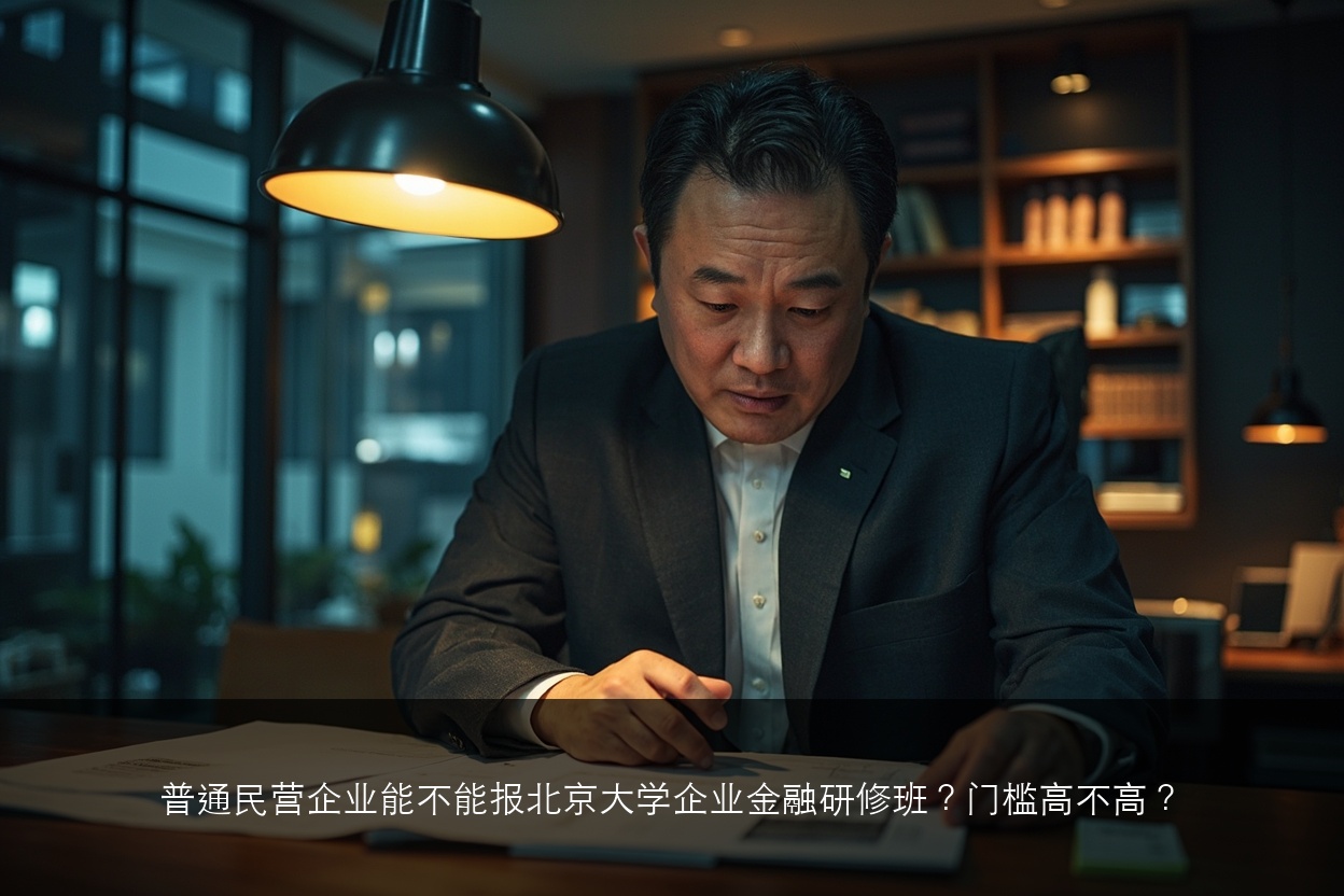 普通民营企业能不能报北京大学企业金融研修班?门槛高不高?