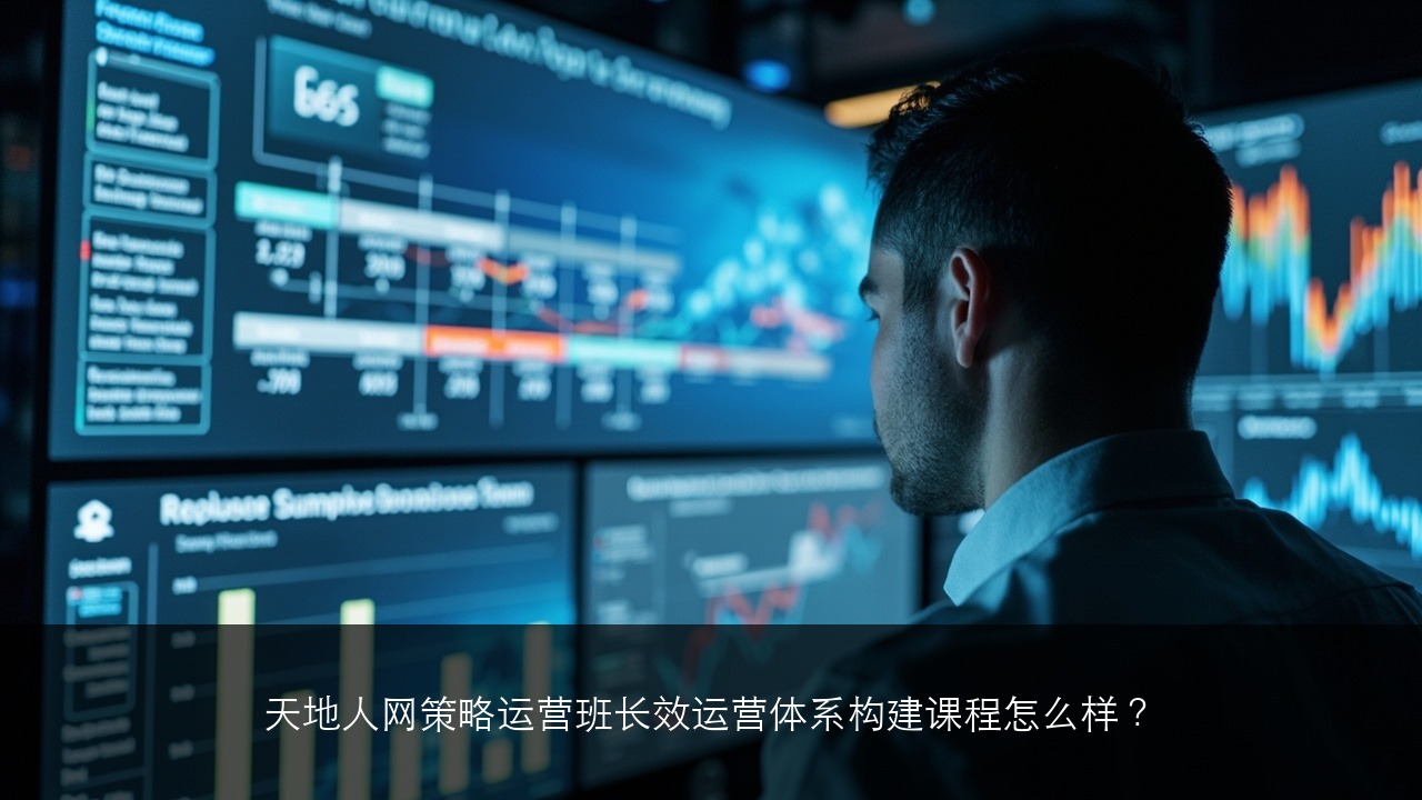 天地人网策略运营班长效运营体系构建课程怎么样？