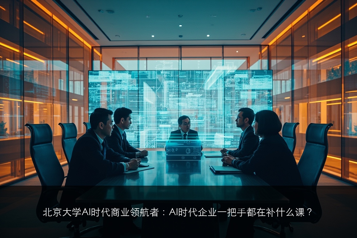 北京大学AI时代商业领航者:AI时代企业一把手都在补什么课?