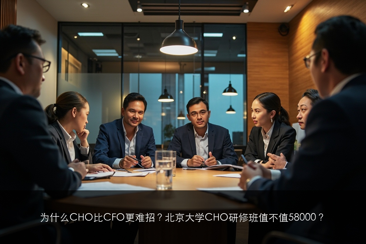 为什么CHO比CFO更难招?北京大学CHO研修班值不值58000?