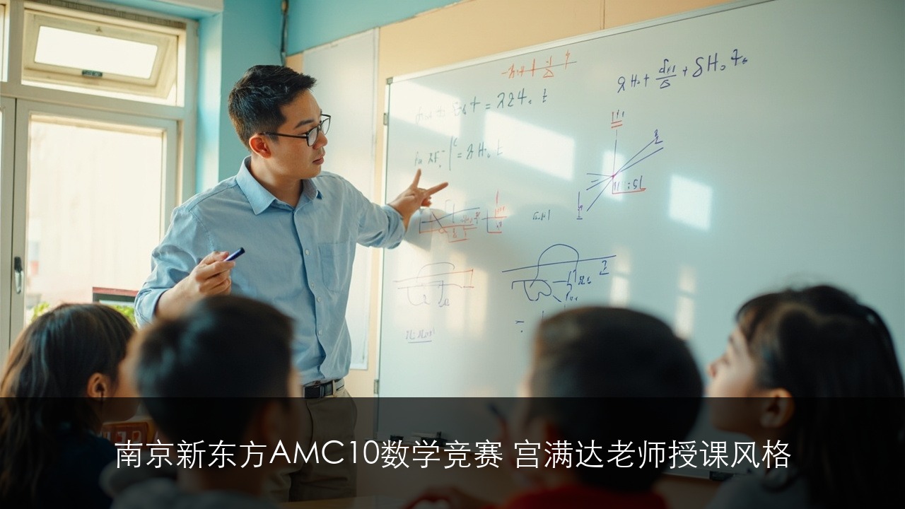 南京新东方AMC10数学竞赛 宫满达老师授课风格