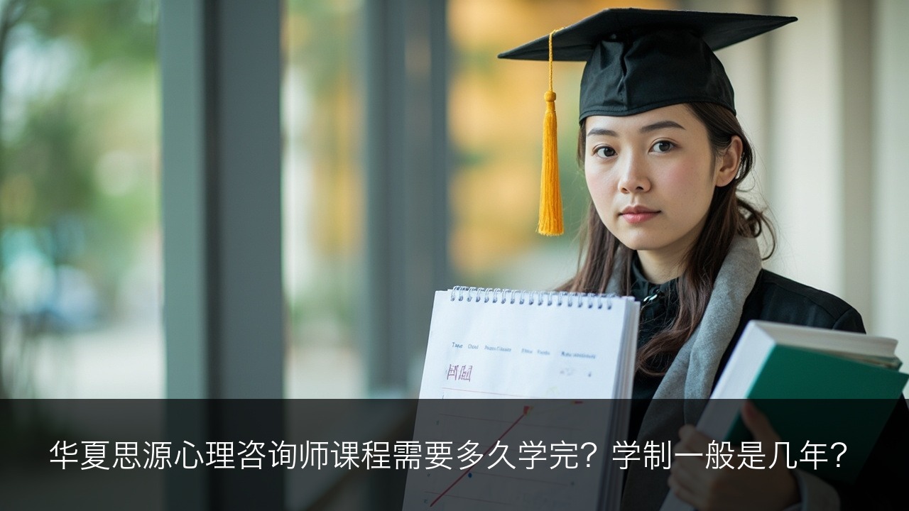 华夏思源心理咨询师课程需要多久学完?学制一般是几年?