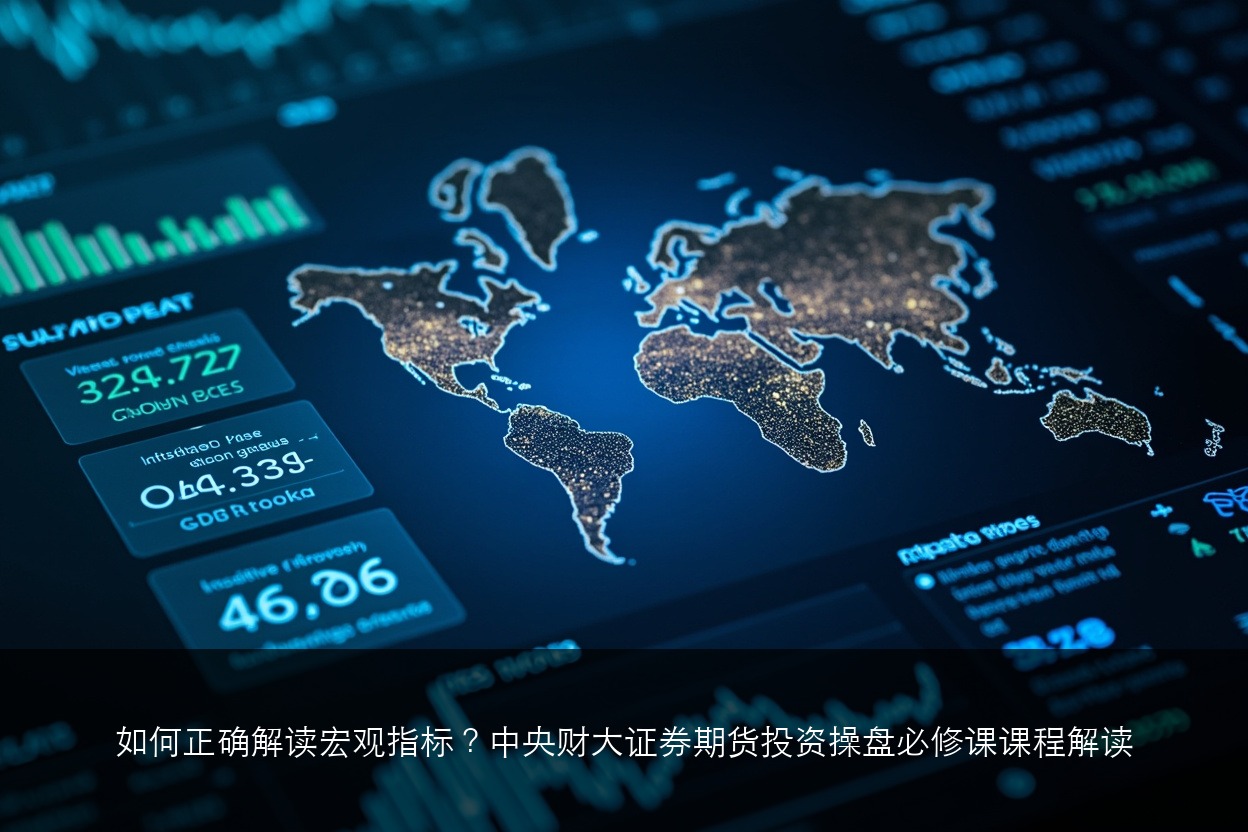 如何正确解读宏观指标?中央财大证券期货投资操盘必修课课程解读