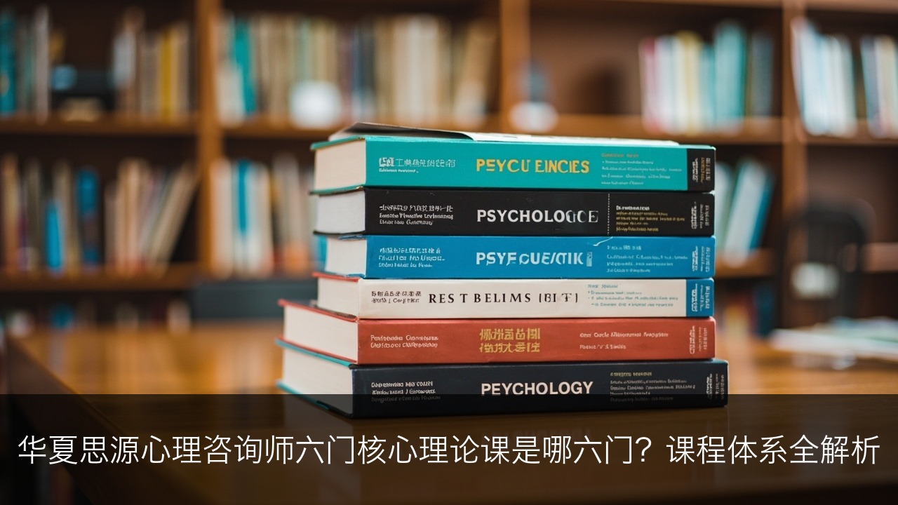 华夏思源心理咨询师六门核心理论课是哪六门?课程体系全解析