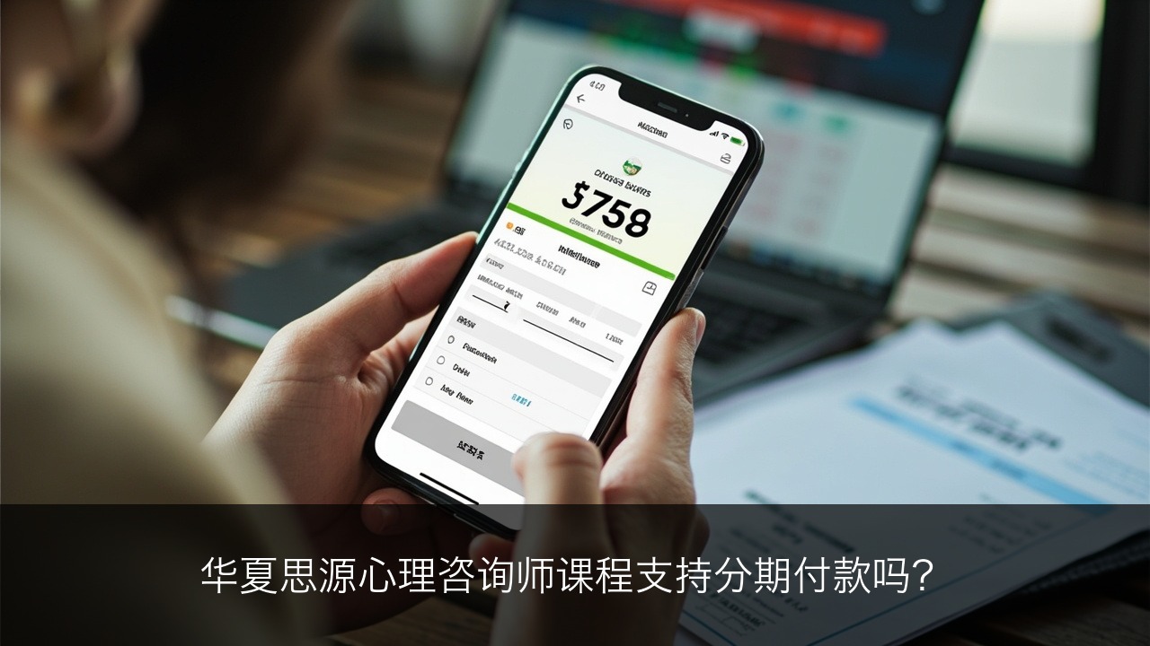 华夏思源心理咨询师课程支持分期付款吗?
