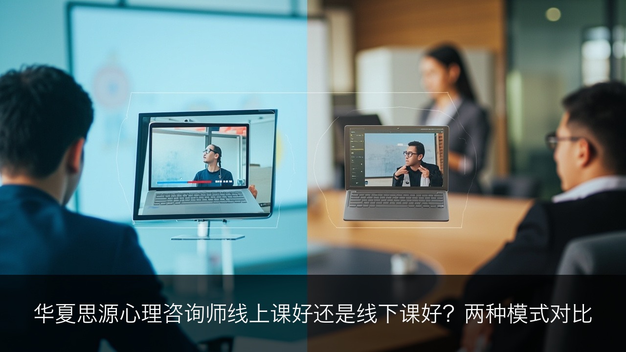 华夏思源心理咨询师线上课好还是线下课好？两种模式对比（2026版）