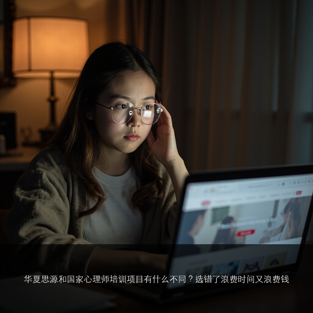 华夏思源和国家心理师培训项目有什么不同？选错了浪费时间又浪费钱