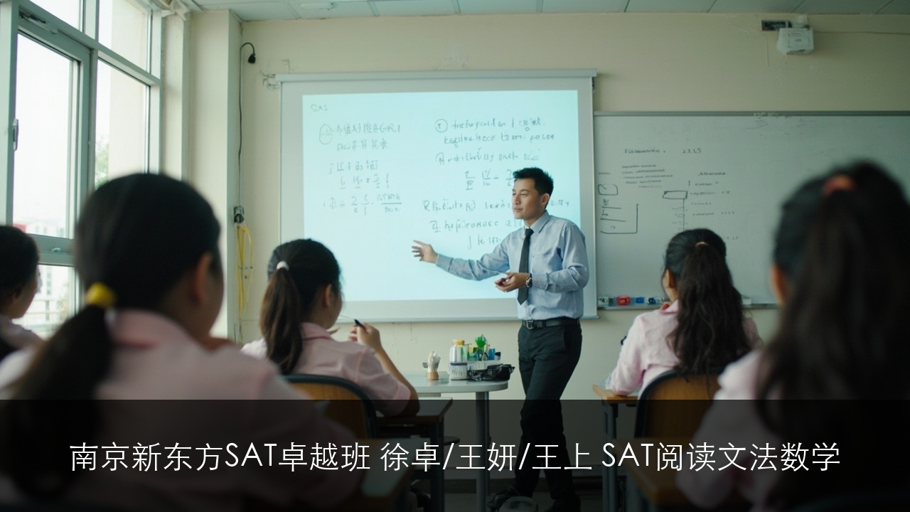 南京新东方SAT卓越班 徐卓/王妍/王上 SAT阅读文法数学