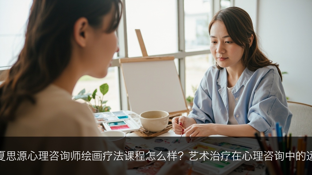 华夏思源心理咨询师绘画疗法课程怎么样?艺术治疗在心理咨询中的运用