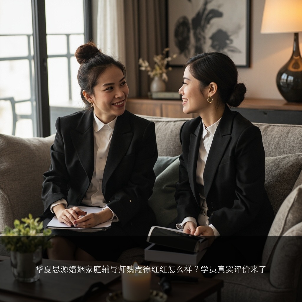 华夏思源婚姻家庭辅导师魏霞徐红红怎么样？学员真实评价来了