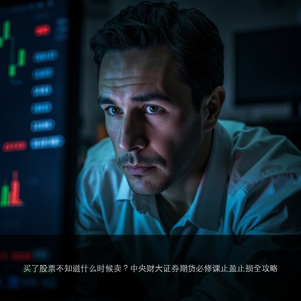 买了股票不知道什么时候卖?中央财大证券期货必修课止盈止损全攻略