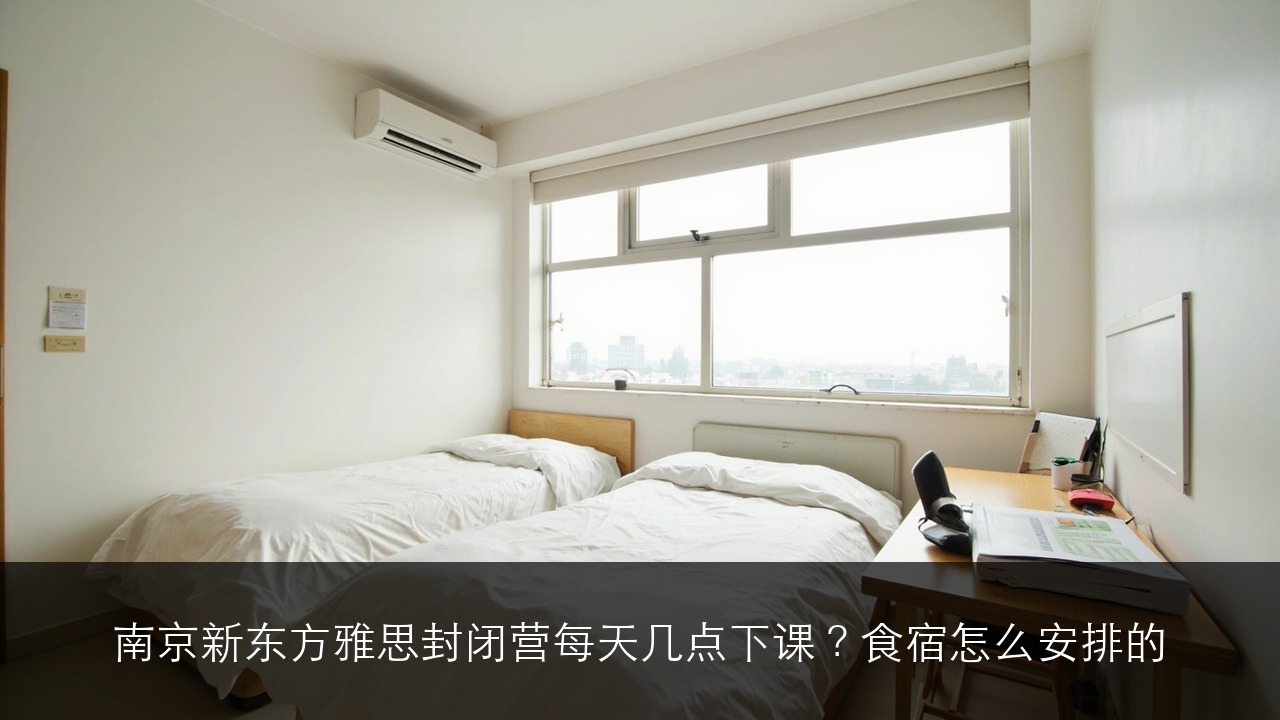 南京新东方雅思封闭营每天几点下课?食宿怎么安排的