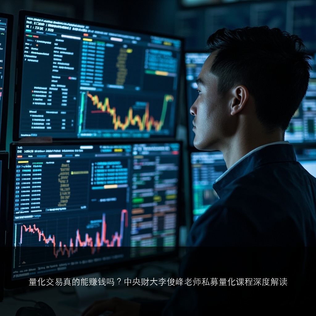 量化交易真的能赚钱吗?中央财大李俊峰老师私募量化课程深度解读