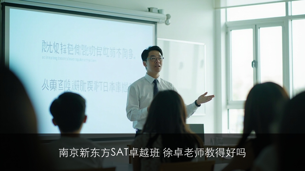 南京新东方SAT卓越班 徐卓老师教得好吗