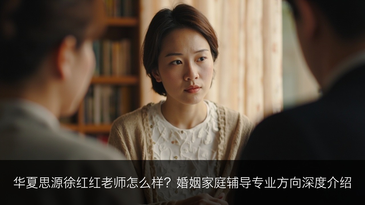 华夏思源徐红红老师怎么样?婚姻家庭辅导专业方向深度介绍