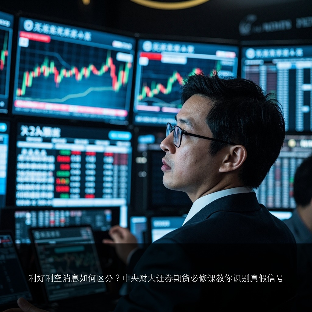 利好利空消息如何区分?中央财大证券期货必修课教你识别真假信号
