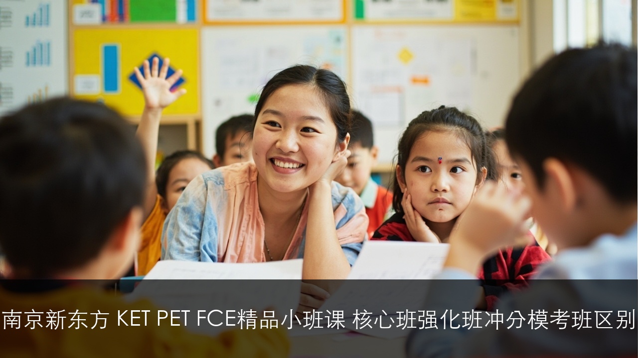 南京新东方 KET PET FCE精品小班课 核心班强化班冲分模考班区别