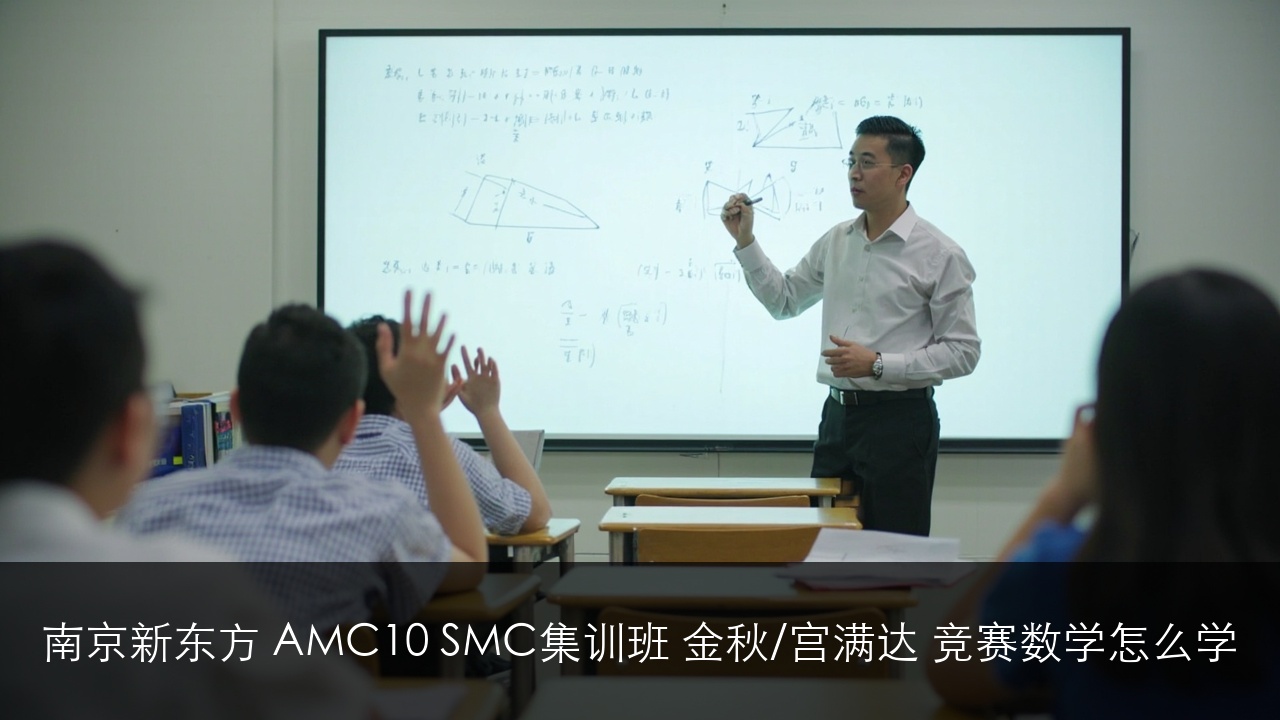 南京新东方 AMC10 SMC集训班 金秋/宫满达 竞赛数学怎么学